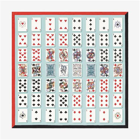 jeu de cartes hermes|HERMES Silk Jeu de Cartes Scarf 90 Bleu Glacier Rouge.